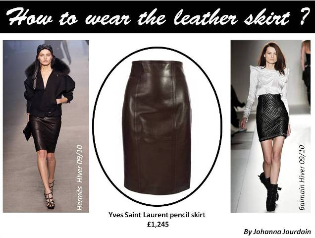 HTW leather skirt 1