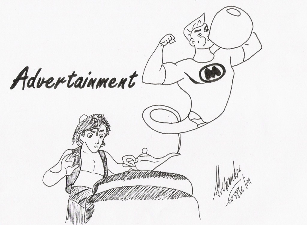 Walt Disn'advertising