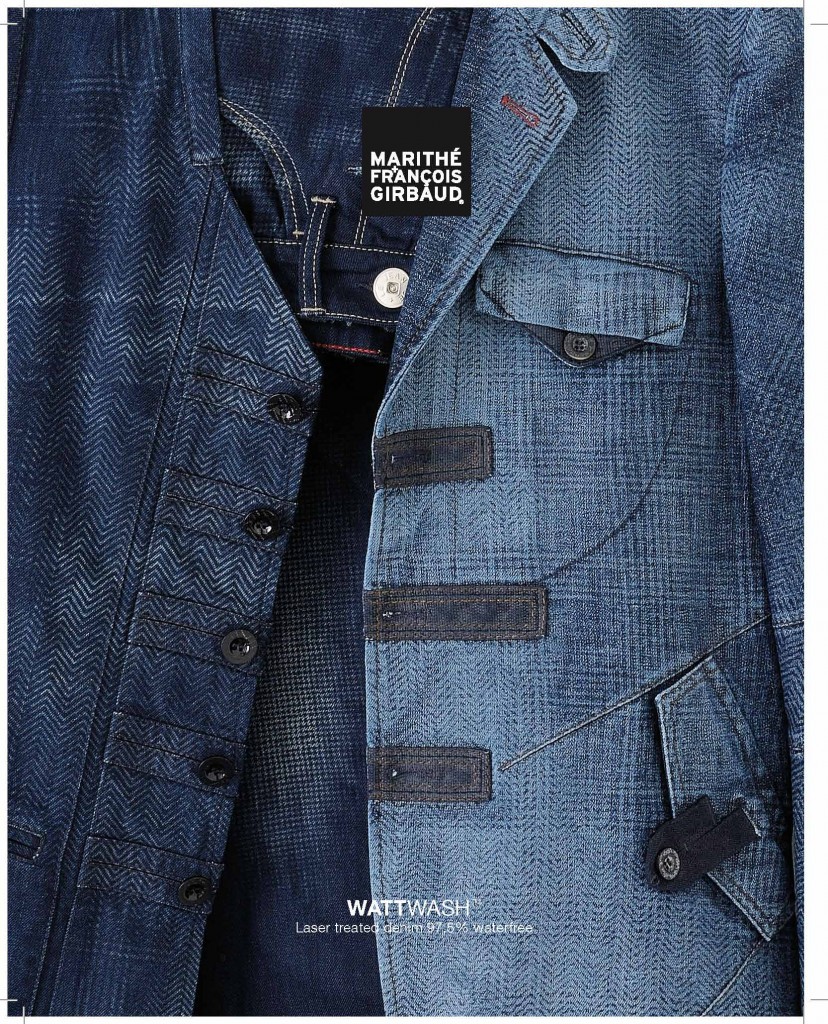 Sarouel Bohème Chic En Jean Et Toile Par Marithé Et François Girbaud - Taille 34