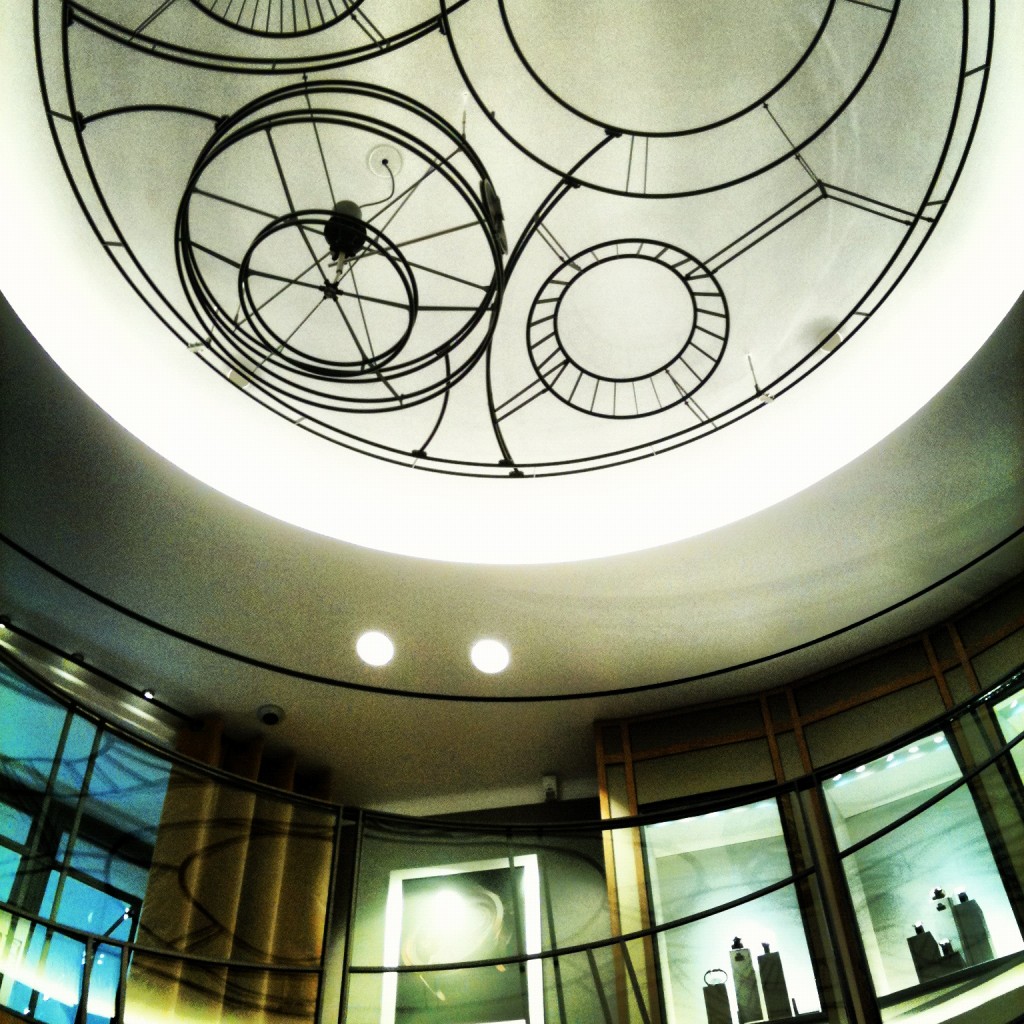 plafond boutique Jaeger-LeCoultre place Vendôme