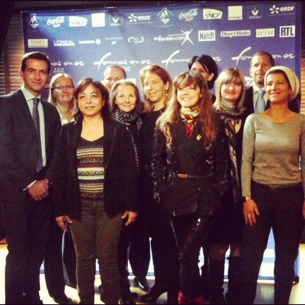 phot call partenaires Femmes en Or 2012