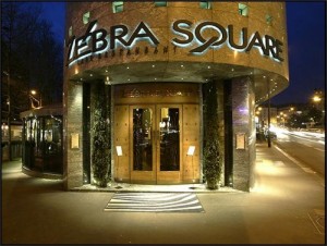 zebra square