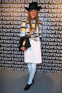 Anna Dello Russo @ FENDI FW 13-14 Fashion Show