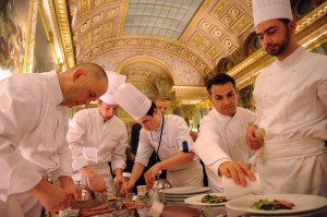 'Diner des Grands Chefs' At Chateau de Versailles