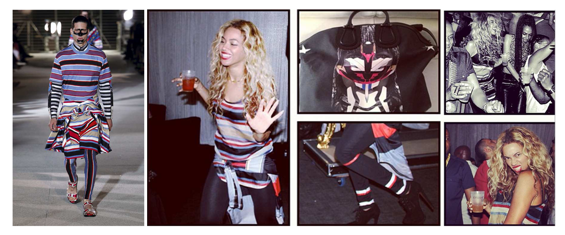 Beyoncé in Givenchy Menswear