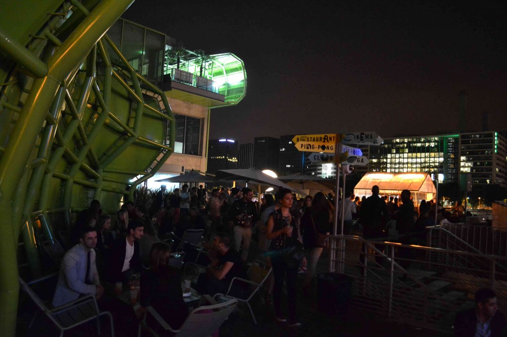 La grande terrasse du Wanderlust