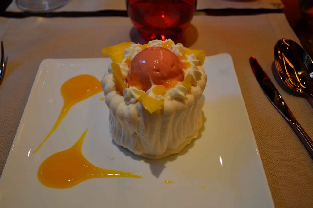 Le dessert à la meringue