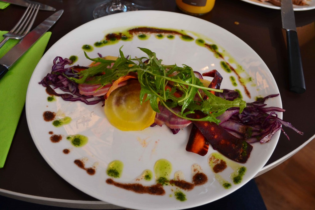 Le carpaccio de légumes