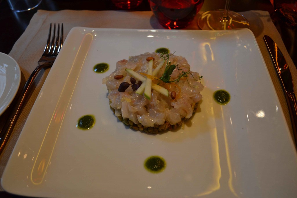 Le tartare de dorade !