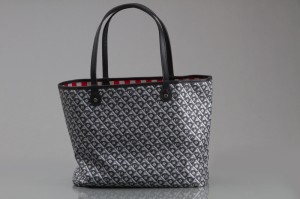 Sac Socoa toile Bascanaise et cuir Taurillon lagun