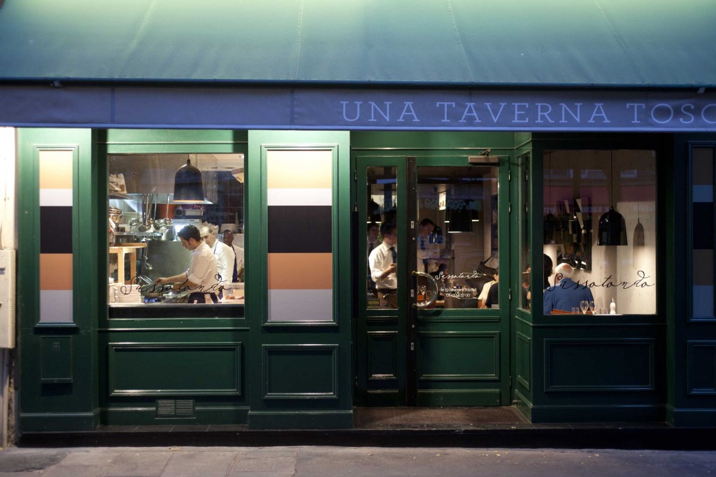 La façade du restaurant