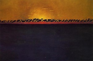 Felix-Vallotton-Sunset-Gray-Blue-High-Tide