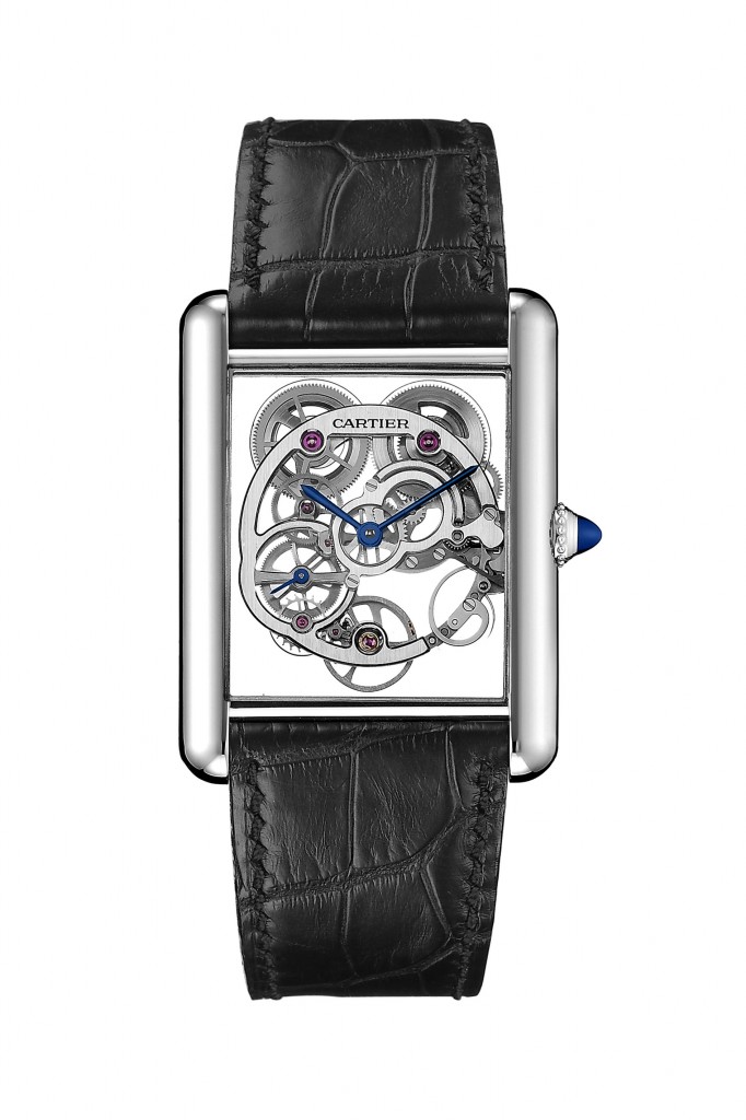 Montre Tank LC Squelette Saphir Squelette saphir, calibre 9616 MC