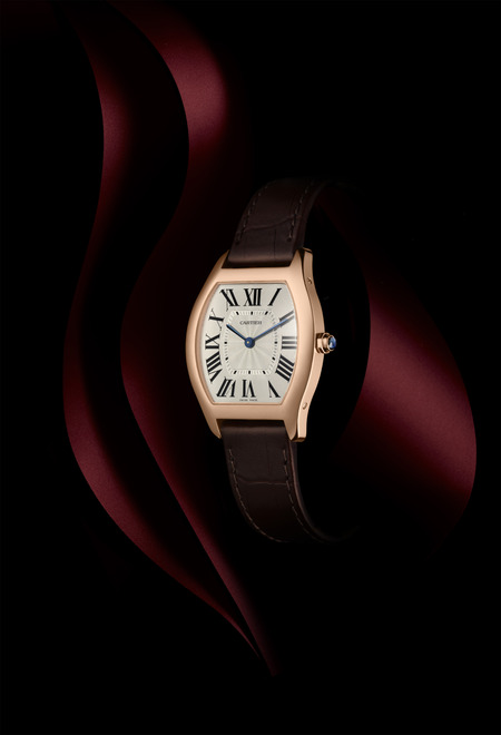 Montre Tortue moyen modèle en or rose