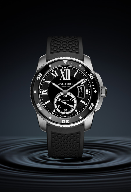 Montre Calibre de Cartier Diver en acier
