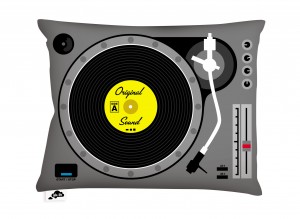 AK-LH - Techno DJ Coussin - Cushion