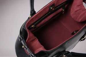 BONSAVOIR - Inside Velvet Calfskin Nuno bag (Mystery Black)