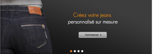 Jeanuine jeans personnalisés