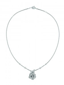Rose Dior Bagatelle Medium Necklace - Diamonds