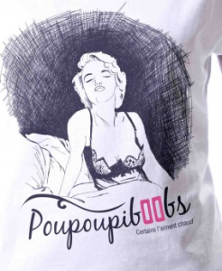 Poupoubiboobs T-shirt