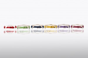 Patent Leather Magenta Bracelet