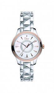 DIOR VIII MONTAIGNE ACIER LUNETTE OR ROSE 32 MM