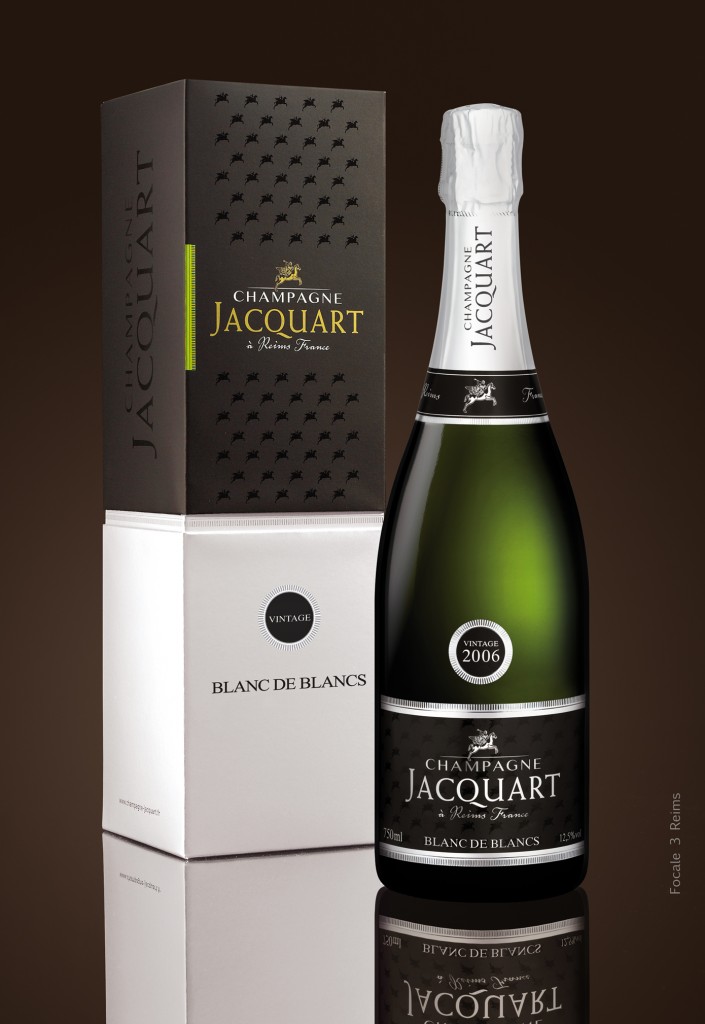 Etui + blle Blanc de Blancs Jacquart 2006