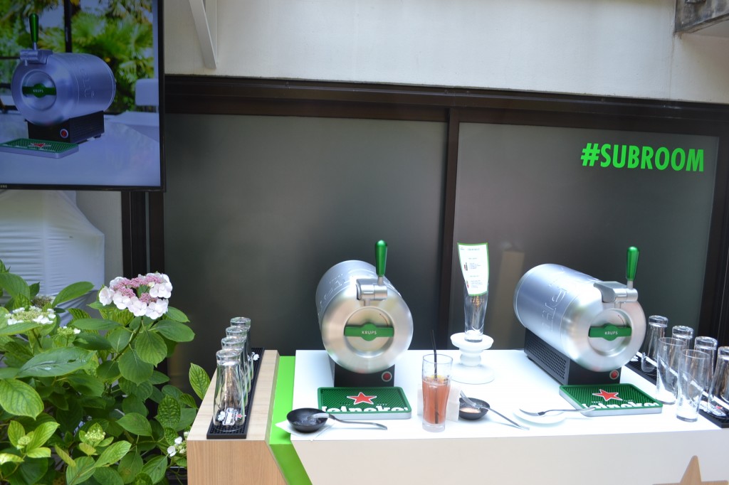 The Sub, la nouvelle machine à bière d'Heineken