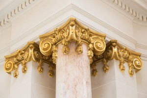 Lobby colonne detail