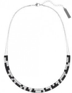 Collier ras de cou Noir et blanc 179€