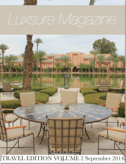Luxsure magazine cover