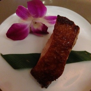 Blackcod marine miso sauce  