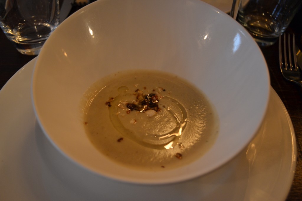 Le velouté de topinambour / Copyright Julien Tissot