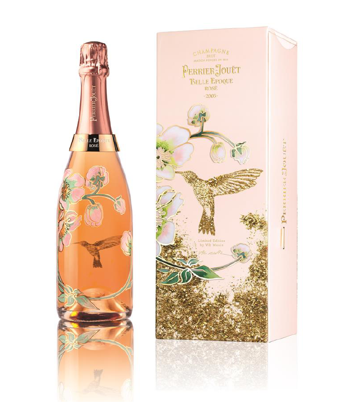 PJ Vik Muniz bouteille + coffret