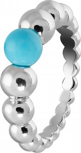 VCARO63G00_PerlÇe variation ring, white gold, turquoise_654347_696797