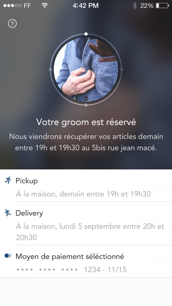 Cleanio App - Screen Status