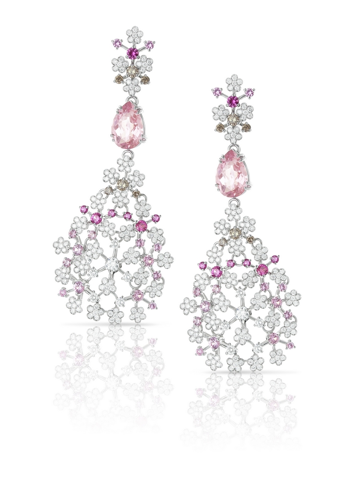 PASQUALE BRUNI boucles d'oreilles FIORI IN FIORE