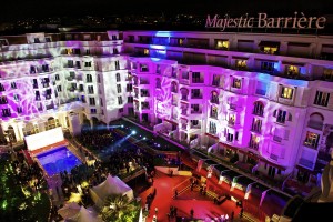 63eme Festival de Cannes, Soiree d'ouverture, inauguration de la nouvelle aile de l'Hotel Majestic. Agence Creative Spirit, Cannes le 12 Mai 2010