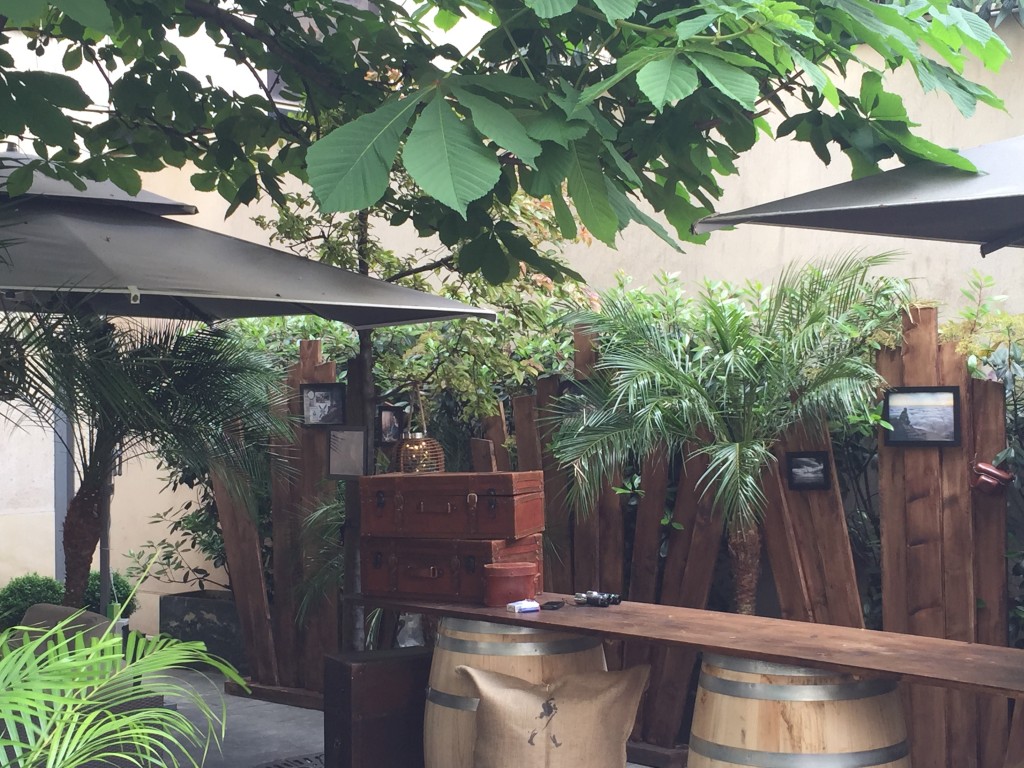 Cocktails Héritage en Terasse de l'Hotel du Collectionneur - été 2015