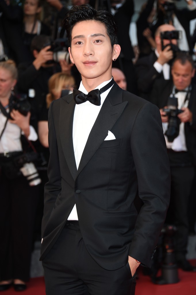 Le 16 mai 2015, Jing Boran assiste à la première de "Carol"  à Cannes, France.  (Photo par Venturelli/WireImage)