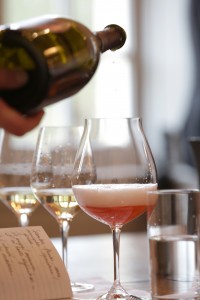 Dégustation : service de Dom Pérignon Rosé