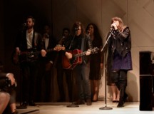 Clare Maguire performing live at the Burberry _London in Los Angeles_ event