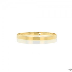 Dinh Van, bracelet en or modèle serrure ruban