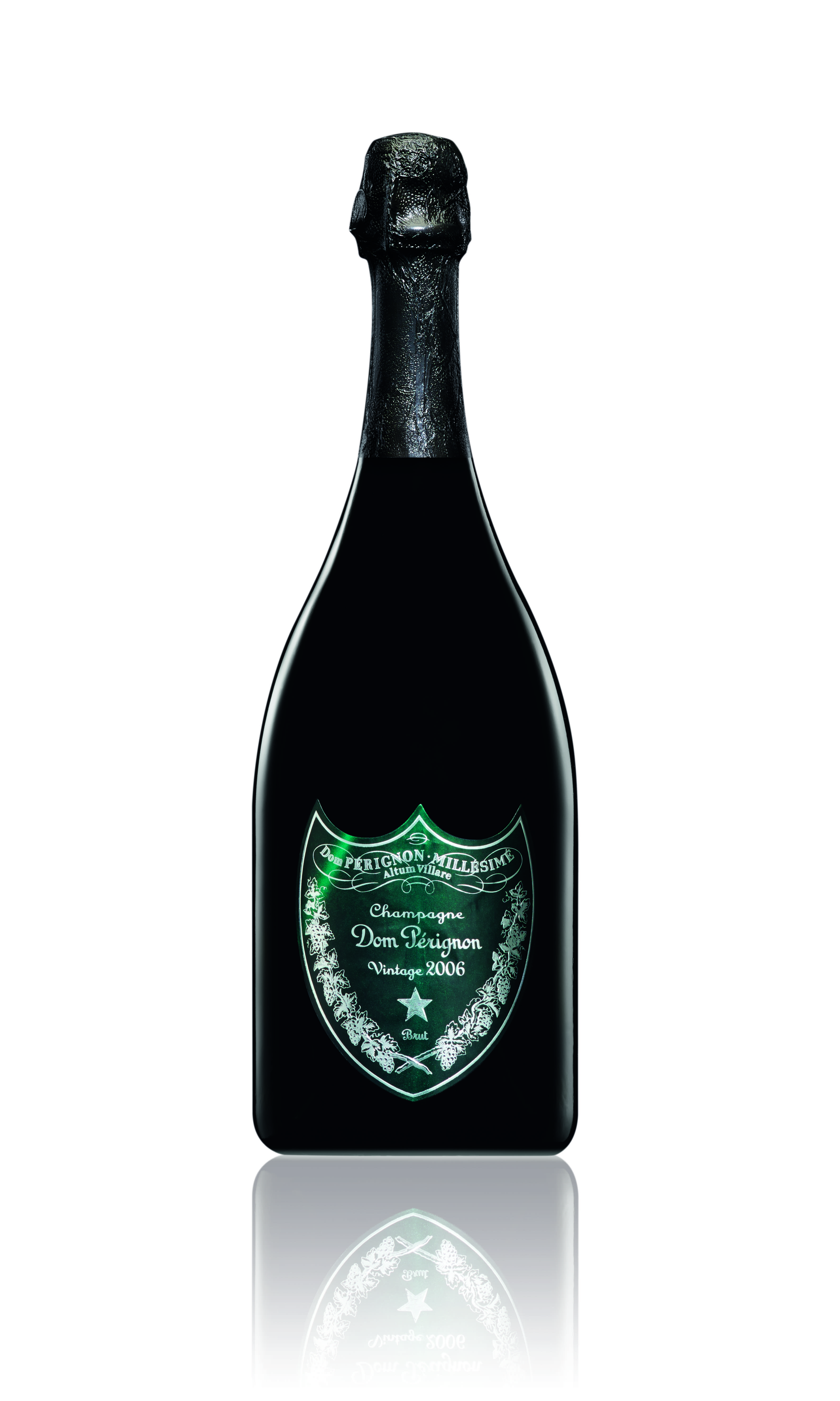 DOM PERIGNON - VINTAGE 2006 VERT - Fond blanc