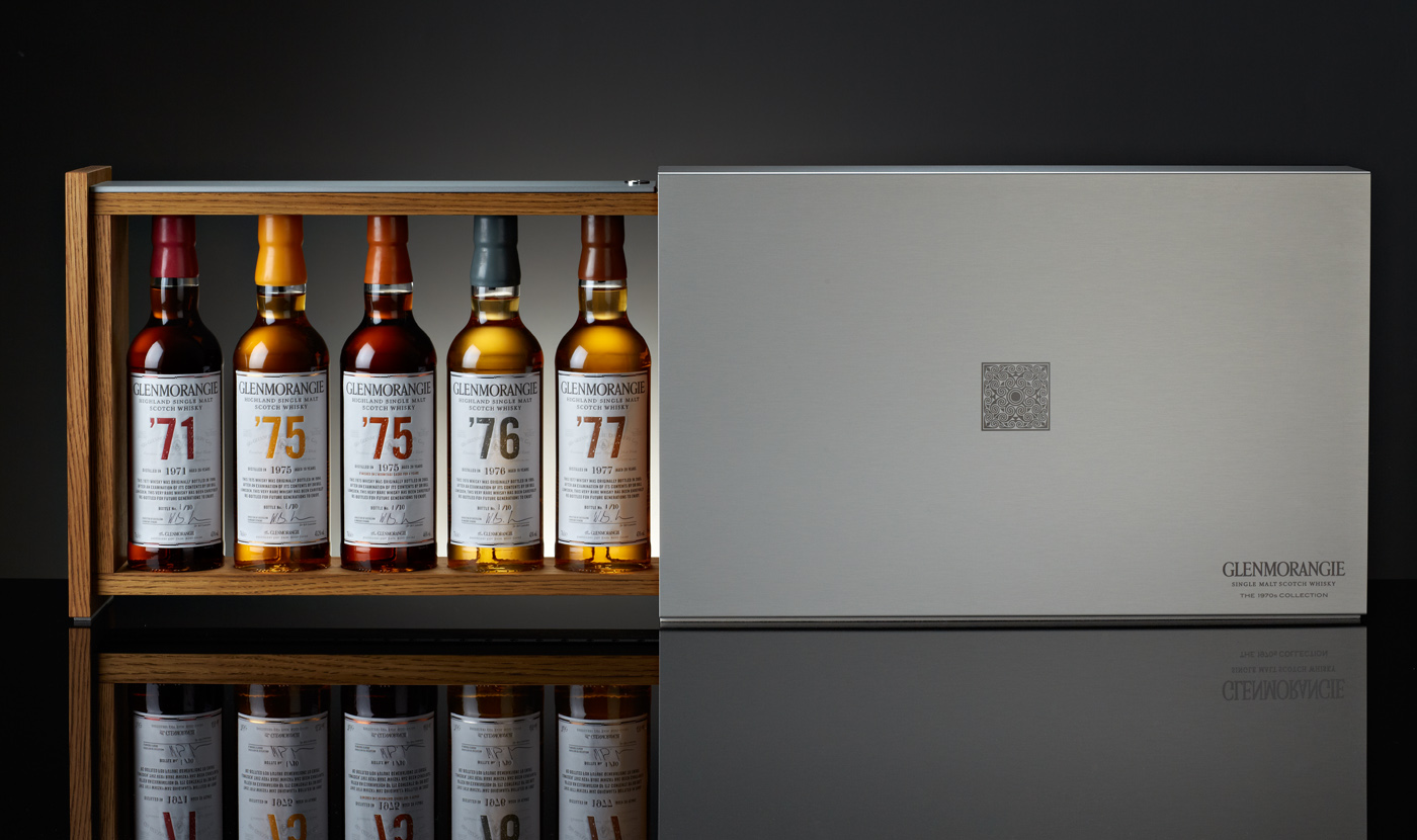 GLENMORANGIE Collection 1970 Coffret ouvert