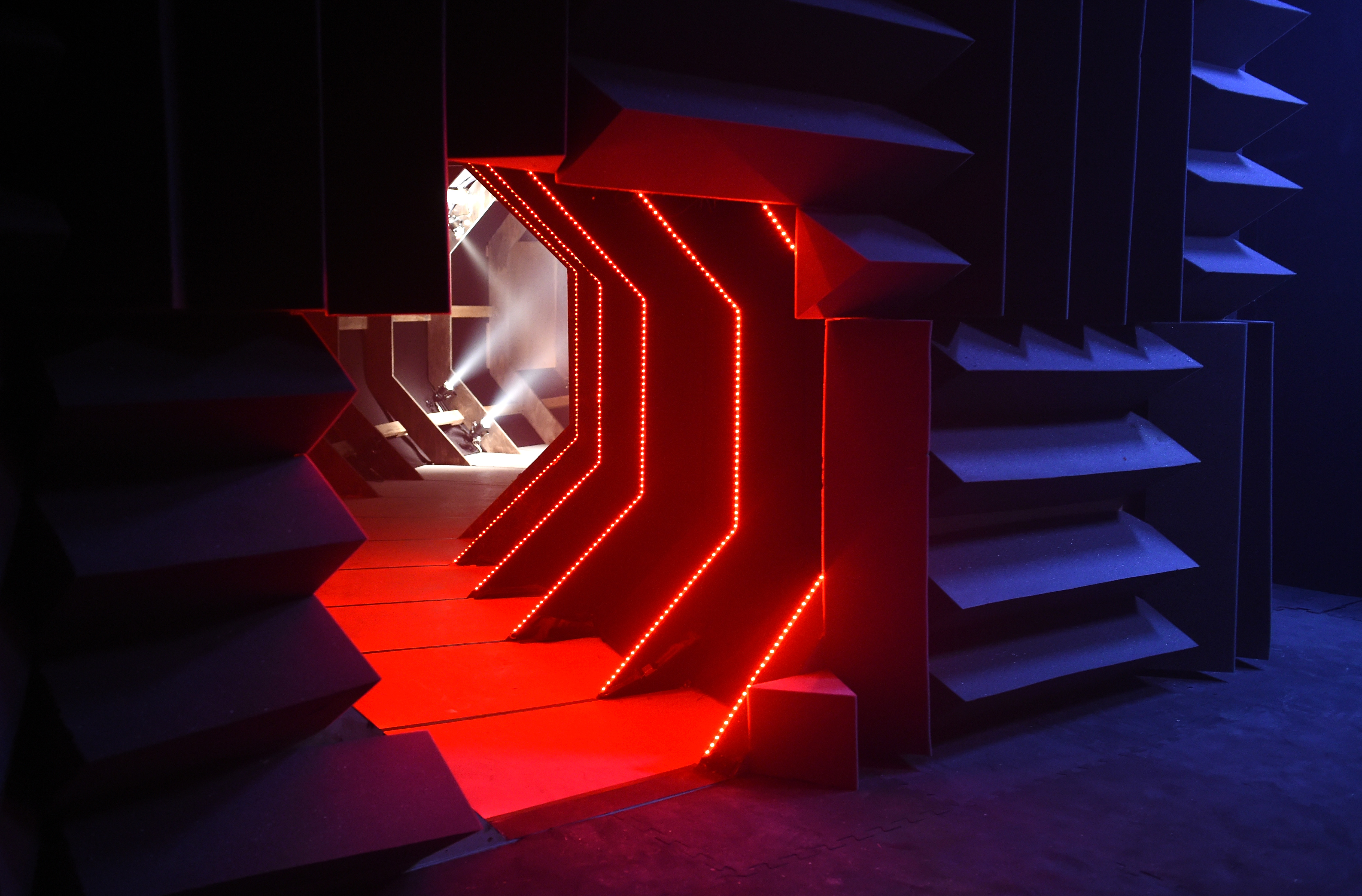 LONDON, ENGLAND - FEBRUARY 09: A general view of the new immersive theatre experience, The Life RX, a performance celebrating the launch of the boldly designed new Lexus RX on February 9, 2016 in London, England. (Photo by Stuart C. Wilson/Getty Images for Lexus)