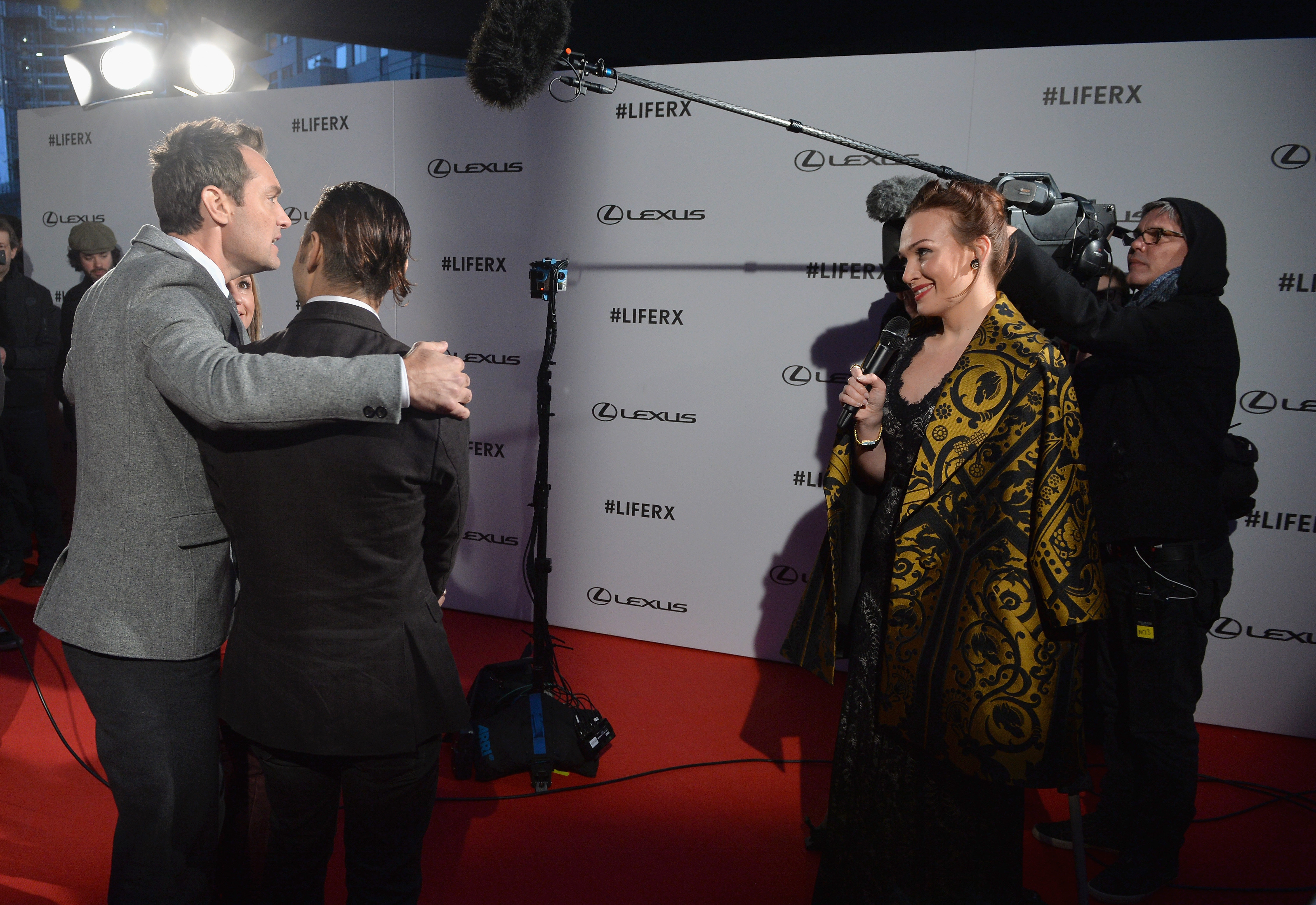 Actor Jude Law surprised guests by starring in ??The Life RX??, a new immersive theatre experience and performance celebrating the launch of the boldly designed new Lexus RX on February 9, 2016 in London, England.