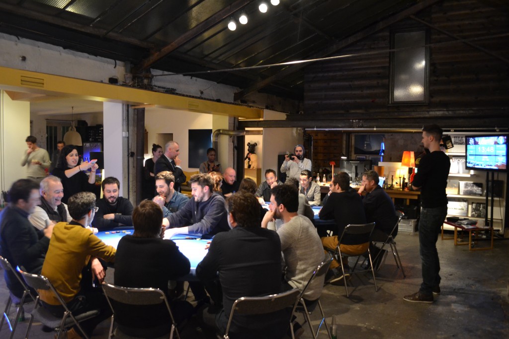 La salle de tournoi. So Chic !