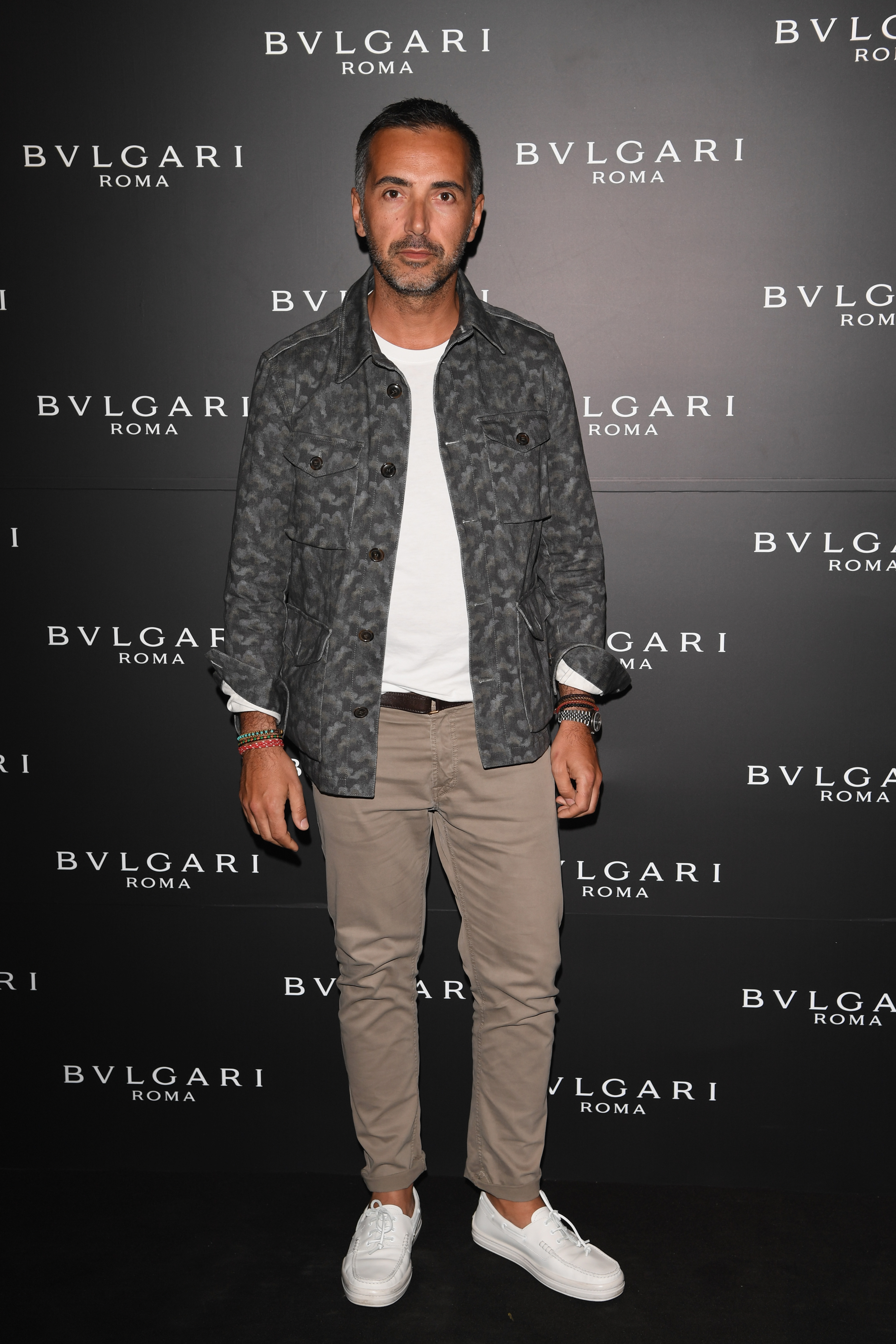 MILAN, ITALY - APRIL 12: Andrea Incontri attends BVLGARI Celebration of B.Zero1 At Milan Design Week at Hotel Bulgari on April 12, 2016 in Milan, Italy. (Photo by Venturelli/Getty Images for BVLGARI) *** Local Caption *** Andrea Incontri