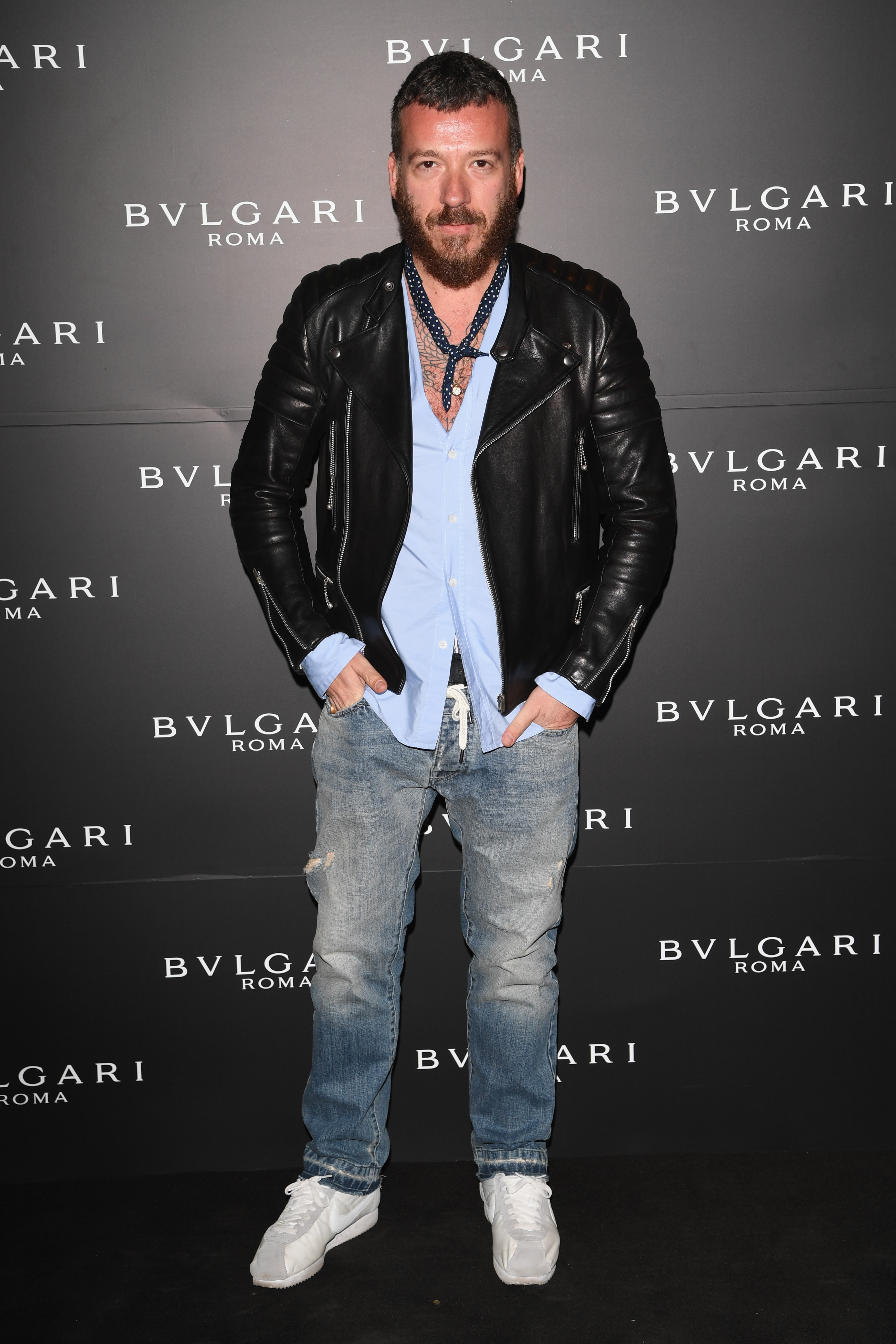 MILAN, ITALY - APRIL 12: Andrea Pompilio attends BVLGARI Celebration of B.Zero1 At Milan Design Week at Hotel Bulgari on April 12, 2016 in Milan, Italy. (Photo by Venturelli/Getty Images for BVLGARI) *** Local Caption *** Andrea Pompilio